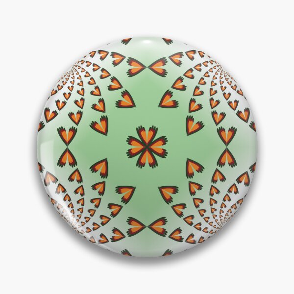 Item preview, Infinite Heart Petal Vortex Pattern designed and sold by OIL Pattern Design .