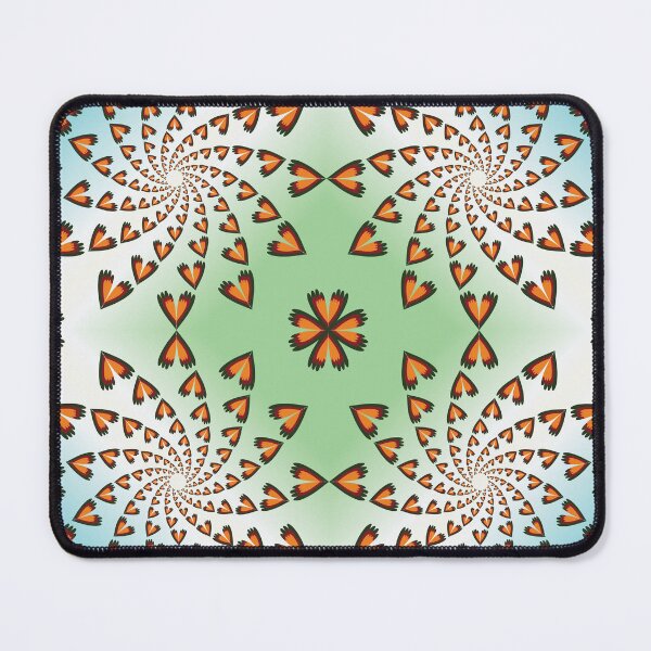 Item preview, Infinite Heart Petal Vortex Pattern designed and sold by OIL Pattern Design .