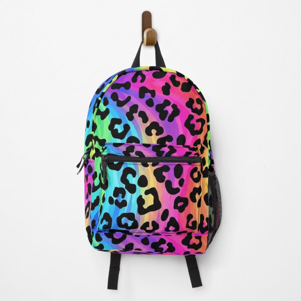Item preview, Neon Rainbow Leopard Seamless Pattern - Psychedelic Vibrant Design designed and sold by Italian Ink Studio.