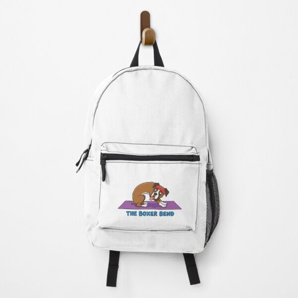 Item preview, The Boxer Bend Yoga Pose Funny Dog Art designed and sold by Petzzz.