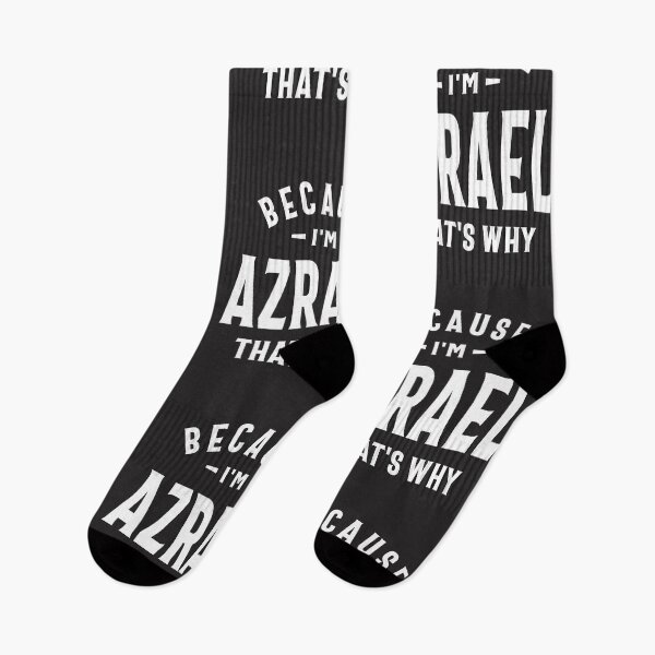 Item preview, Because I'm Azrael That's Why Funny Name Azrael designed and sold by cidolopez.