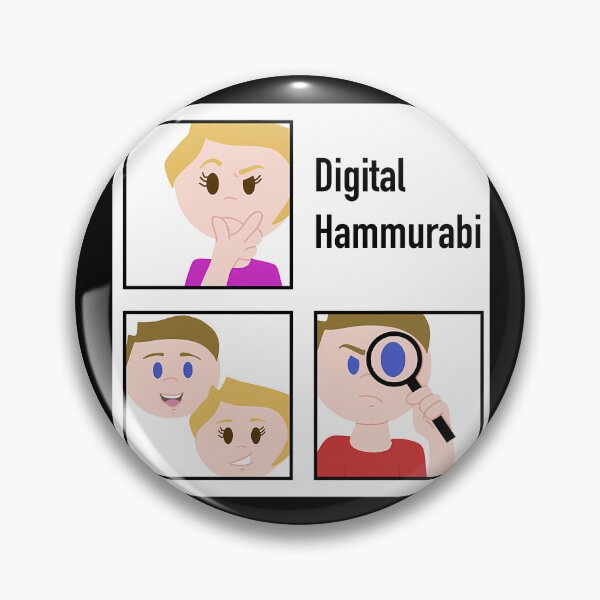 Item preview,  Digital Hammurabi  designed and sold by saidhmd.