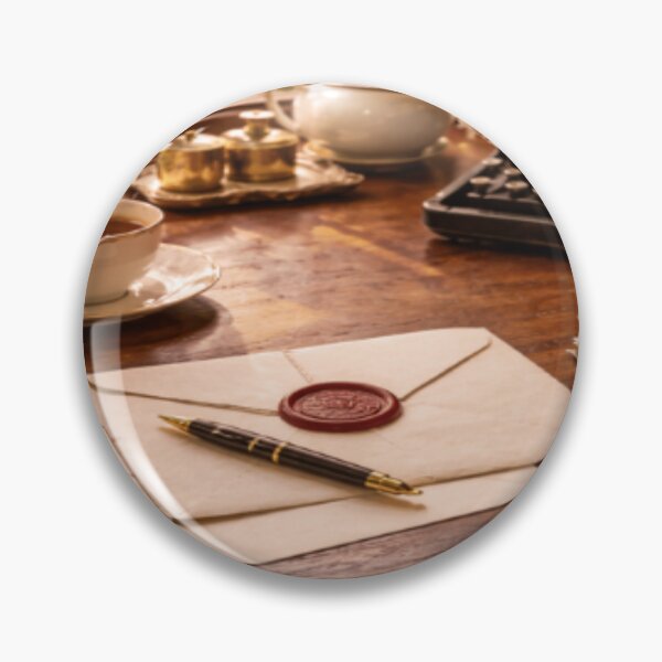 Item preview, Wax Seal Letters and Typewriter – Victorian Writing Nook with Afternoon Tea designed and sold by ArtFreshStudio.
