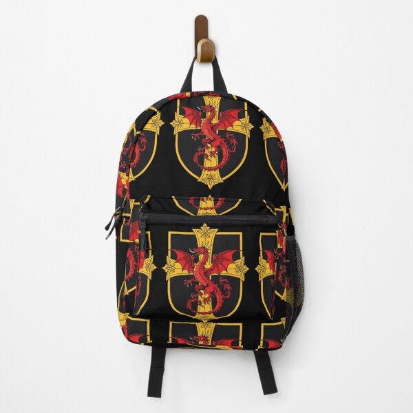 Item preview, Red Dragon And Medieval Cross designed and sold by taiche.