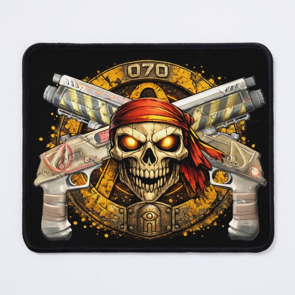 Item preview, Post Apocalyptic Skull Emblem 070 designed and sold by Angelo La Rocca.