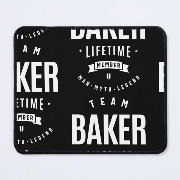 Item preview, Team Baker Lifetime Member Funny Name Baker designed and sold by cidolopez.