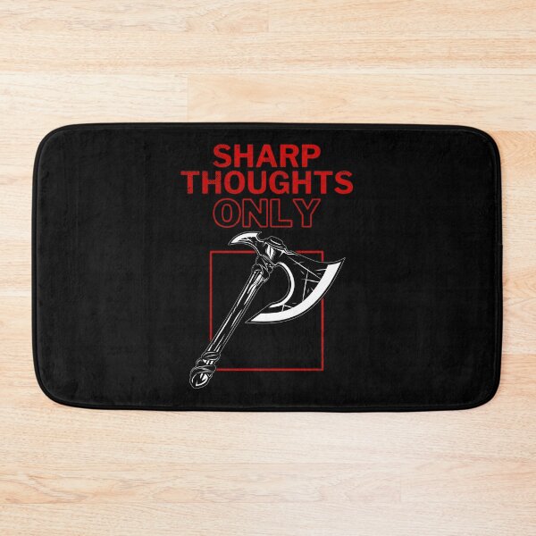 Item preview, Sharp Thoughts Only | Clever Axe Wordplay designed and sold by ObsidianDaz.