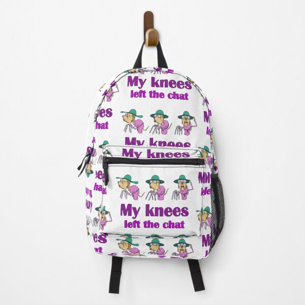 Item preview, My knees left the chat designed and sold by liquid-print.