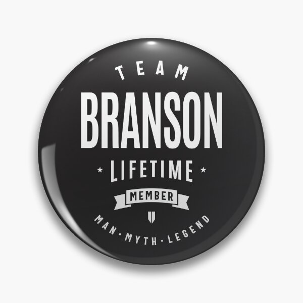 Item preview, Team Branson Lifetime Member Funny Name Branson designed and sold by cidolopez.