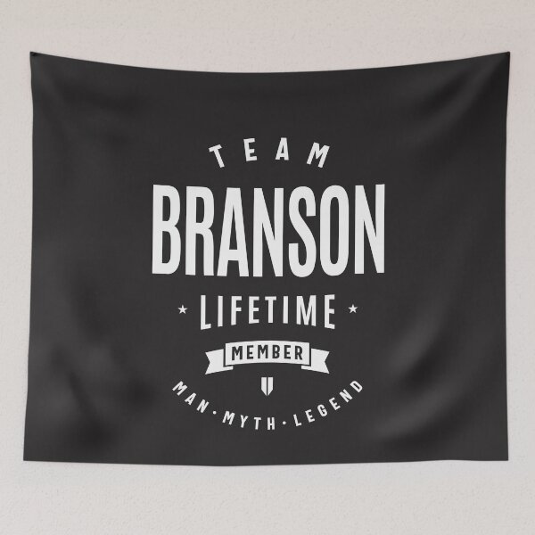 Item preview, Team Branson Lifetime Member Funny Name Branson designed and sold by cidolopez.