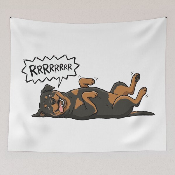 Item preview, Purrs Like A Chainsaw Funny Rottweiler Rumble designed and sold by Petzzz.