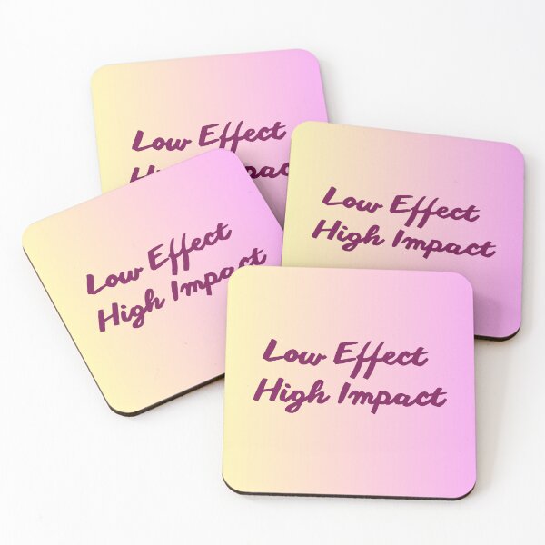 Item preview, Low effect HIGH impact- positive stickers designed and sold by prettyprinting.