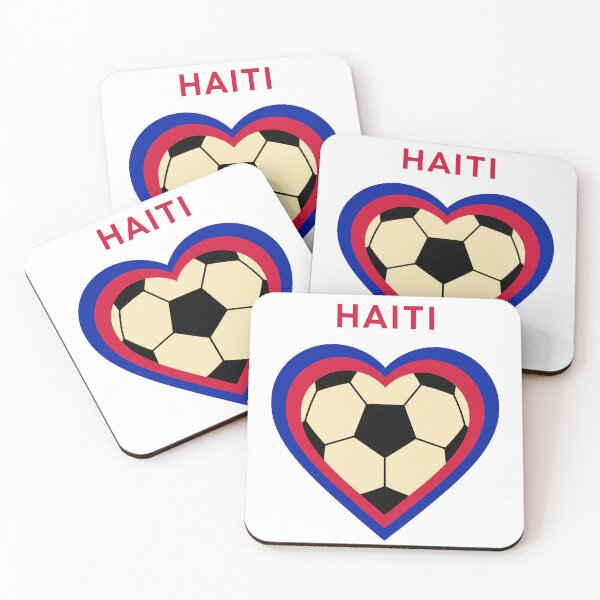 Item preview, Haiti Soccer Heart designed and sold by AlyxoGer✅.
