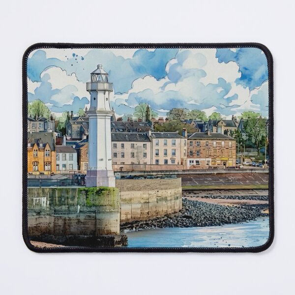Item preview, Newhaven Harbour, Edinburgh, Scotland Watercolour designed and sold by davidelder.