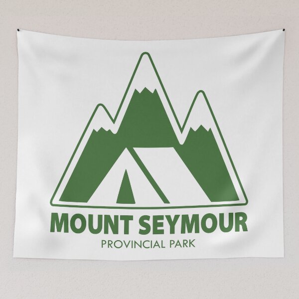 Item preview, Mount Seymour Provincial Park Mountains Camping designed and sold by Esskay Designs.