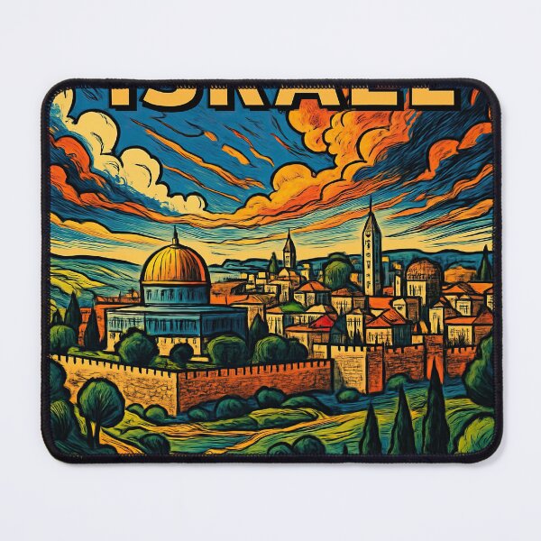 Item preview, Israel landscape | Comics stylCartoone - designed and sold by ComicsFactory.