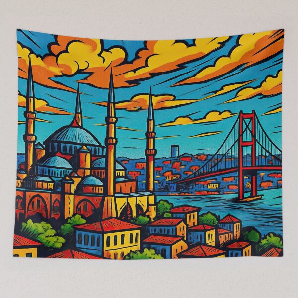 Item preview, Istanbul, city | Comics stylCartoone -  designed and sold by ComicsFactory.