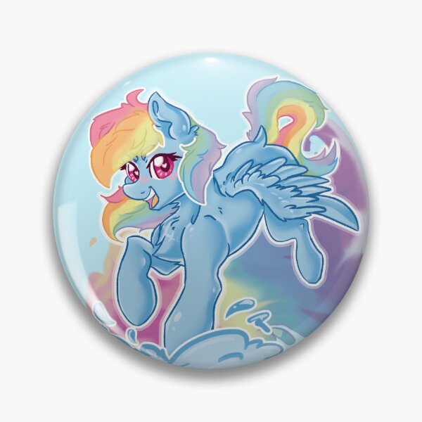 Item preview, Rainbow Dash Pastel Pegasus designed and sold by darkPegasista.