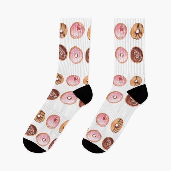 Item preview, Sweet Experiments – Watercolor Donuts designed and sold by M-Pradeepa.