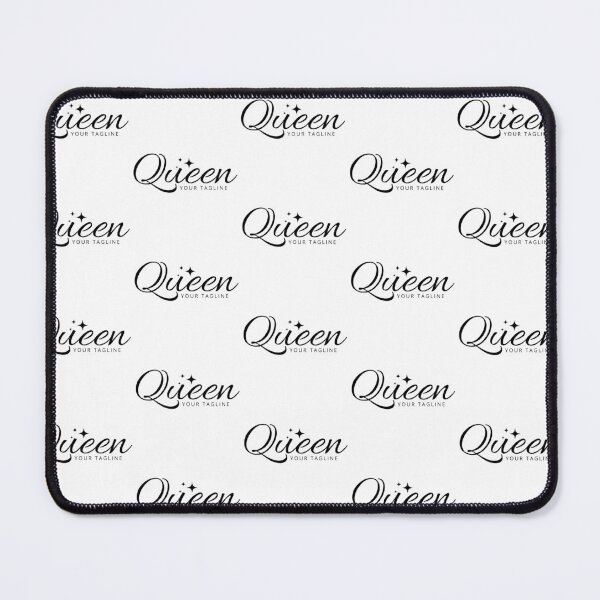 Item preview, elegant "Qeen" script design designed and sold by ShailyArtStudio.
