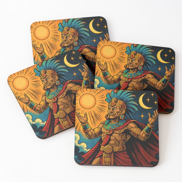 Item preview, Itzamna, Mayan God of the Sky, Ruler of Day and Night | Comics stylCartoone -  designed and sold by ComicsFactory.