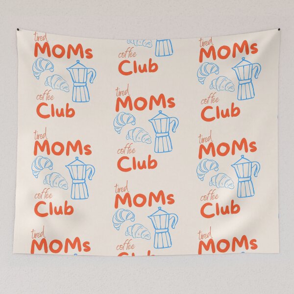 Item preview, Moms Coffee Club, Gift for Mom, Mother's Day Gift, Grandma Gift, Gift for Aunt, Birthday Present, birthday gift, Bestie gifts, Canva design designed and sold by MakitoDesign.