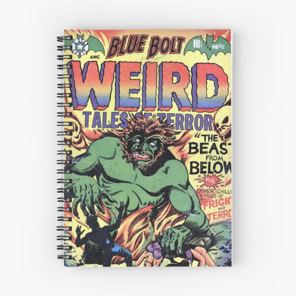 Item preview, Weird Tales Of Terror(Blue Bolt) designed and sold by ChiefAmbition71.