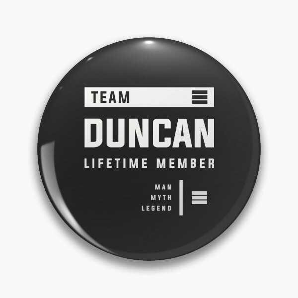 Item preview, Team Duncan Lifetime Member Funny Name Duncan designed and sold by cidolopez.