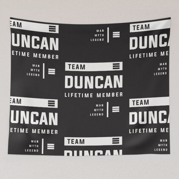Item preview, Team Duncan Lifetime Member Funny Name Duncan designed and sold by cidolopez.