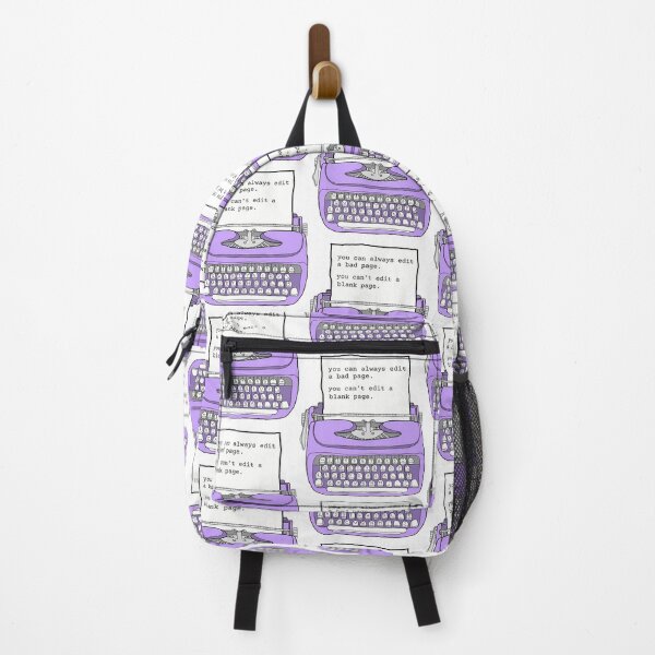Item preview, Purple Typewriter Motivational Quote designed and sold by sphykpggbwm48.