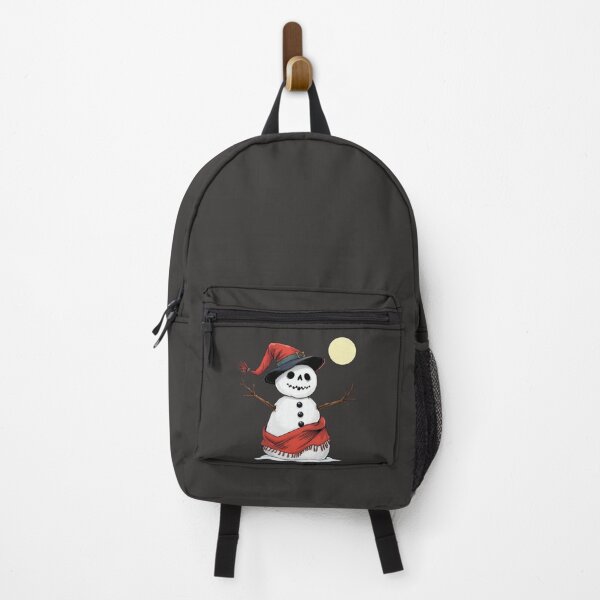 Item preview, Spooky Snowman Under the Moon | Winter Decor designed and sold by UnhingedBird.