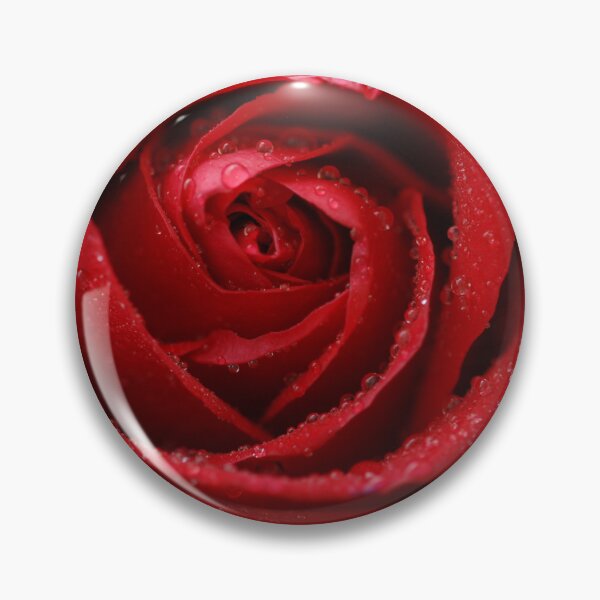 Item preview, Red rose with dew designed and sold by Kaunaz.