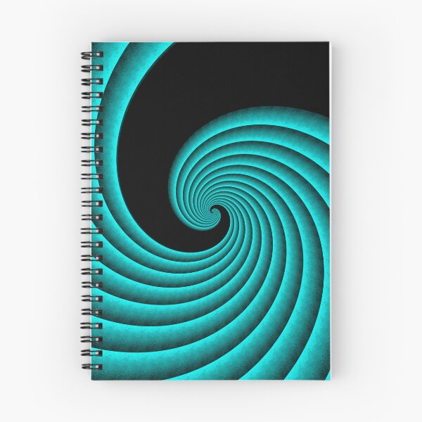 Item preview, Turquoise spiral designed and sold by ScreenPin.