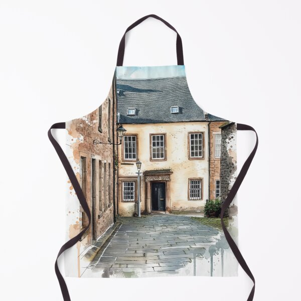 Item preview, Tweeddlaw Court, Edinburgh, Scotland Watercolour designed and sold by davidelder.