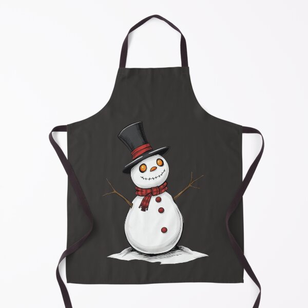 Item preview, Spooky Snowman with a Hat | Winter Decor designed and sold by UnhingedBird.
