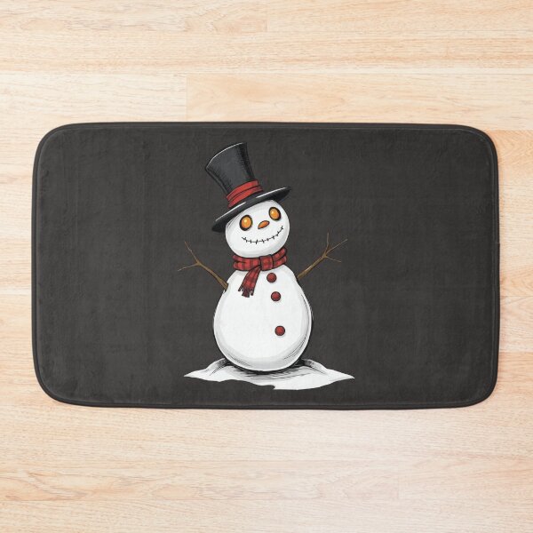 Item preview, Spooky Snowman with a Hat | Winter Decor designed and sold by UnhingedBird.