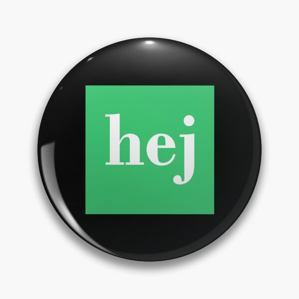 Item preview, Hej - Swedish Hello Hi designed and sold by Jeallan Designs.
