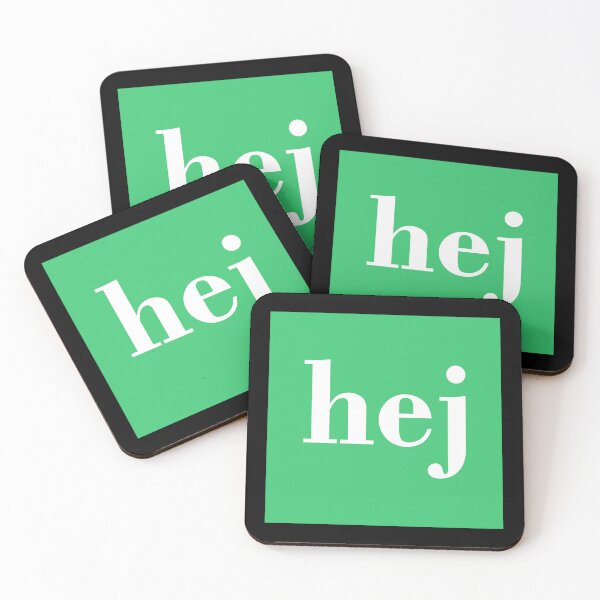 Item preview, Hej - Swedish Hello Hi designed and sold by Jeallan Designs.