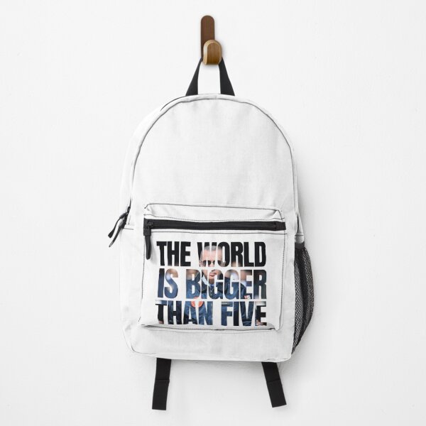 Item preview, The World Is Bigger Than Five Typography Design designed and sold by tarzbol.