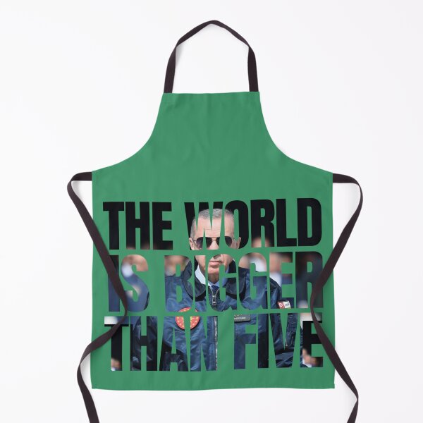 Item preview, The World Is Bigger Than Five Typography Design designed and sold by tarzbol.