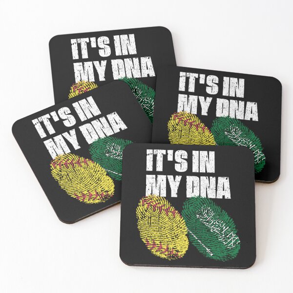 Item preview, IT'S IN MY DNA Softball - Saudi Arabia Flag Fingerprint  designed and sold by CosmoKitsch.