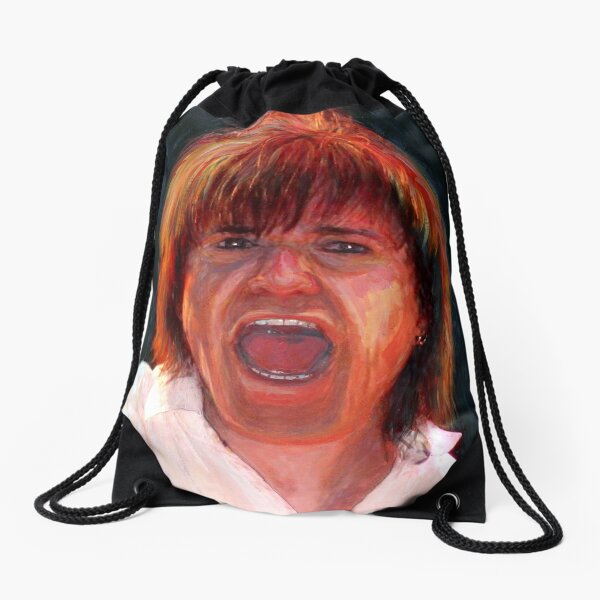 Lawrence Gowan of the Rock Group Styx Drawstring Bag