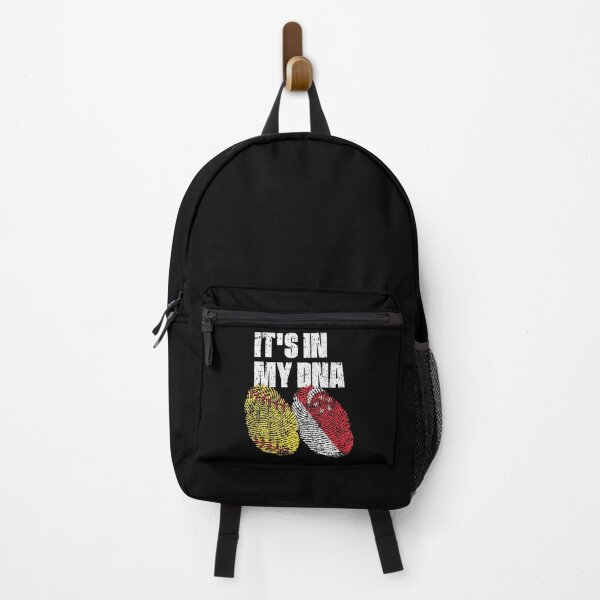 Item preview, IT'S IN MY DNA Softball - Singapore Flag Fingerprint  designed and sold by CosmoKitsch.