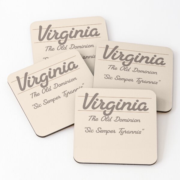 Item preview, Virginia Nickname and Motto  designed and sold by JaygiesDesign.