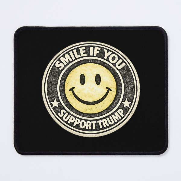 Item preview, smile if you support Trump  designed and sold by DIRTYDUNNZ.