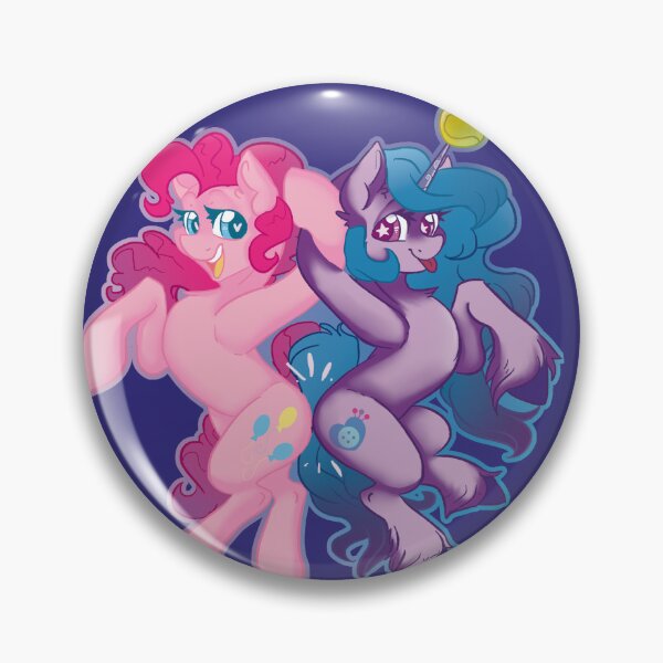 Item preview, Pinkie Pie and Izzy Moonbow designed and sold by darkPegasista.