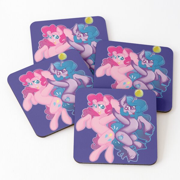 Item preview, Pinkie Pie and Izzy Moonbow designed and sold by darkPegasista.