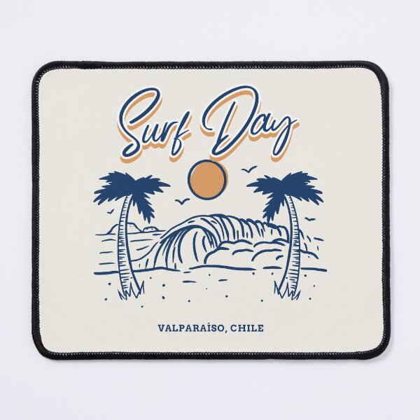 Item preview, Retro Surf Day Valparaiso Chile Graphic designed and sold by Bold & Brewed.