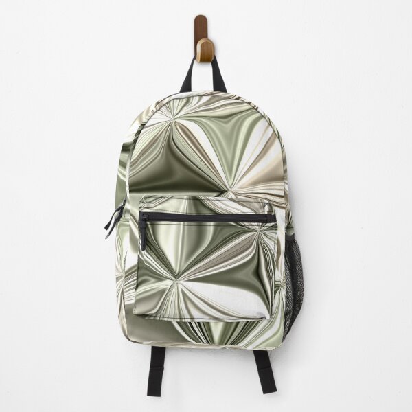 Item preview, Abstract chrome texture sage green designed and sold by Cranchee.