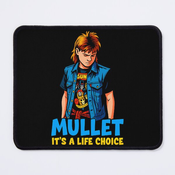 Item preview, Mullet, It's A Life Choice designed and sold by BLEACHD.